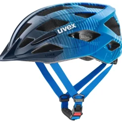 Helmen Kinderen < Uvex air wing 2 cc Fietshelm Kinder - dusk-bubble blue matt