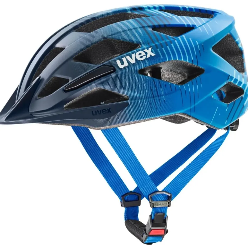 Helmen Kinderen < Uvex air wing 2 cc Fietshelm Kinder - dusk-bubble blue matt