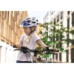 Helmen Kinderen < Uvex air wing 2 cc Fietshelm Kinder - dusk-bubble blue matt
