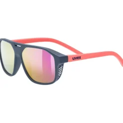 Uvex Cosmic Zonnebril Kinder - blue-red matt/mirror purple