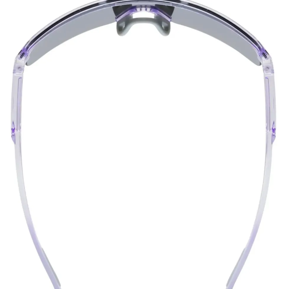 Uvex Dyrt Fietsbril - clear purple/mirror red