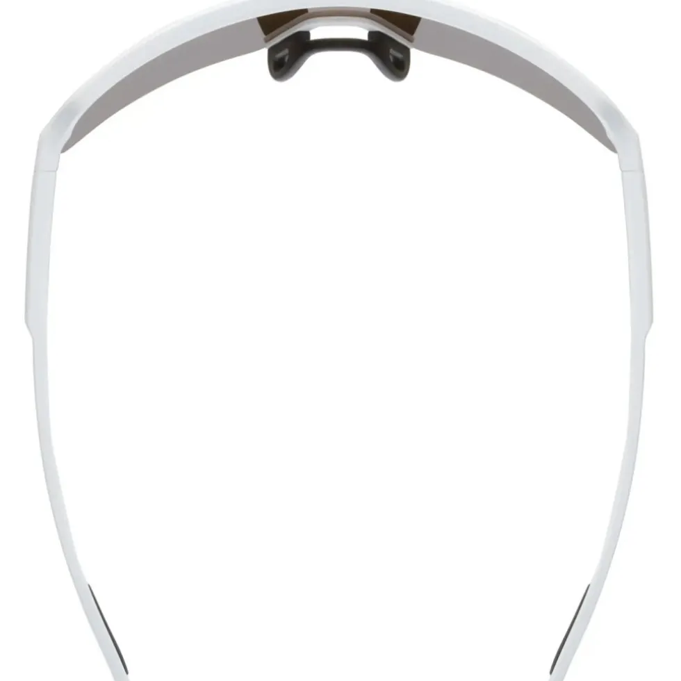 Uvex Dyrt Fietsbril - white matt/mirror gold