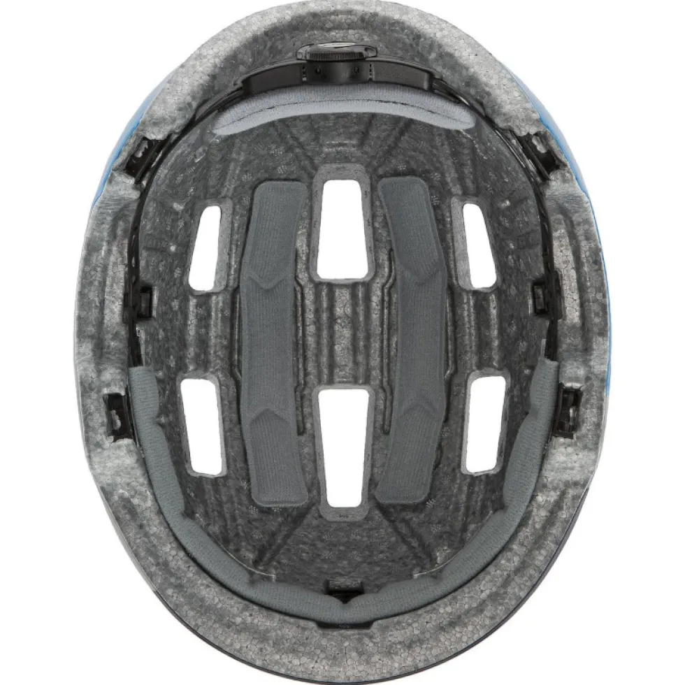 Uvex hlmt 4 Kinder-Fietshelm - deep space - blue wave