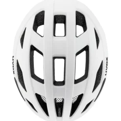 Gravelhelmen < Uvex i-volute Fietshelm - white-neon yellow matt