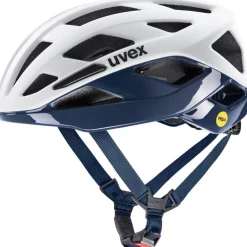Gravelhelmen < Uvex i-volute MIPS Fietshelm - white-dusk blue matt