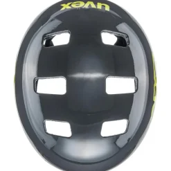 Helmen Kinderen < Uvex kid 3 Kinder-Fietshelm - dirtbike grey-lime