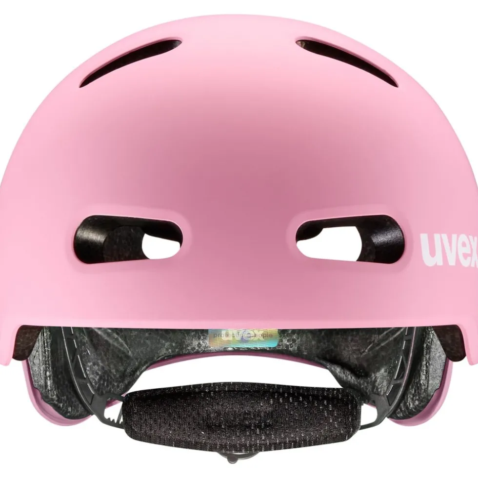 Uvex kid 4 Kinder-fietshelm - strawberry matt