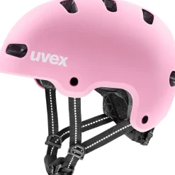 Uvex kid 4 Kinder-fietshelm - strawberry matt