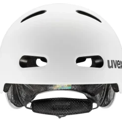 Uvex kid 4 Kinder-fietshelm - white matt