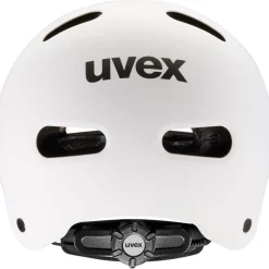 Uvex kid 4 Kinder-fietshelm - white matt
