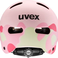 Uvex kid 4 style Kinder-fietshelm - strawberry-matcha matt