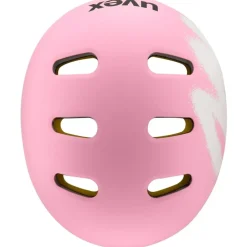 Uvex kid 4 style MIPS Kinder-fietshelm - spray strawberry matt