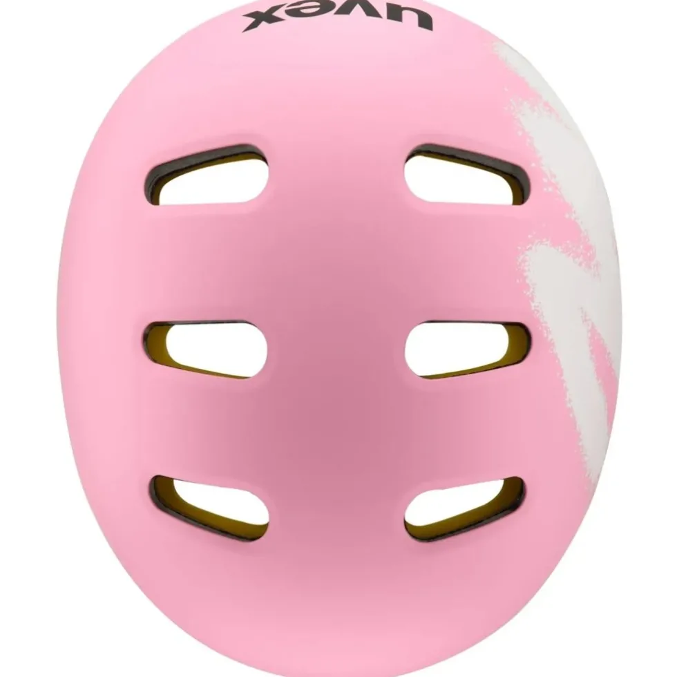 Uvex kid 4 style MIPS Kinder-fietshelm - spray strawberry matt