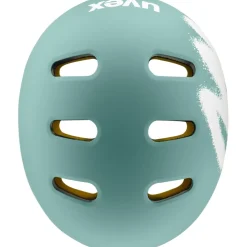 Uvex kid 4 style MIPS Kinder-fietshelm - spray sage green matt