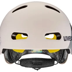 Uvex kid 4 style MIPS Kinder-fietshelm - dirt warm grey matt