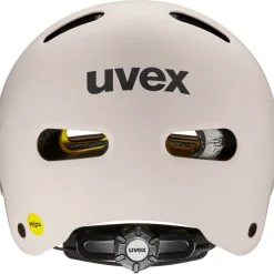 Uvex kid 4 style MIPS Kinder-fietshelm - warm grey matt