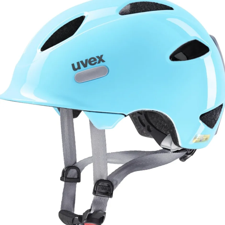 Helmen Kinderen < Uvex oyo Kinder-Fietshelm - cloud blue-grey