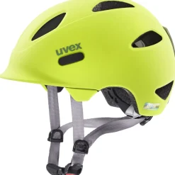 Helmen Kinderen < Uvex oyo Kinder-Fietshelm - neon yellow-moss green