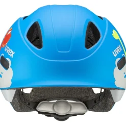 Uvex oyo style Kinder-Fietshelm - dino blue mat