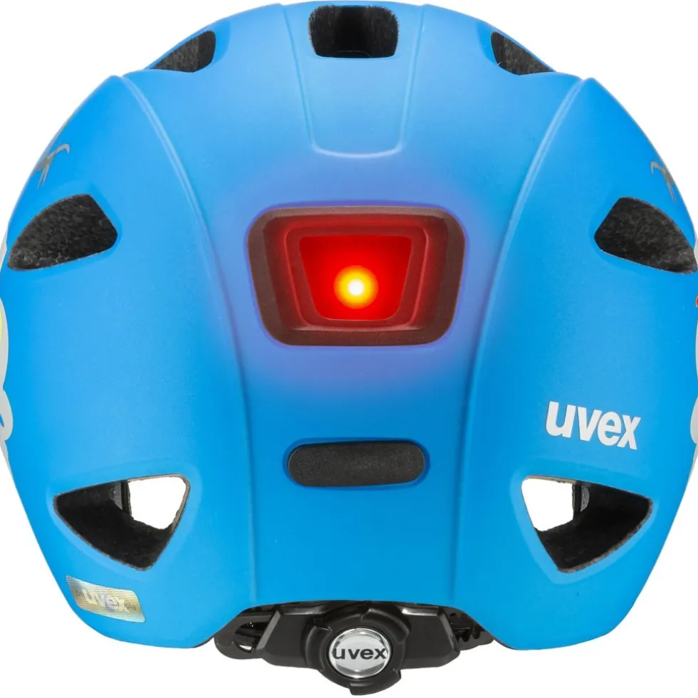 Uvex oyo style Kinder-Fietshelm - dino blue mat