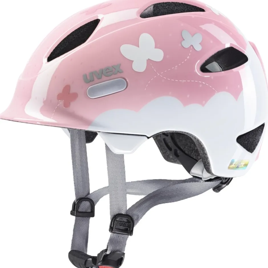Helmen Kinderen < Uvex oyo style Kinder-Fietshelm - butterfly pink