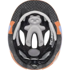 Uvex oyo style Kinder-Fietshelm - monster papaya matt