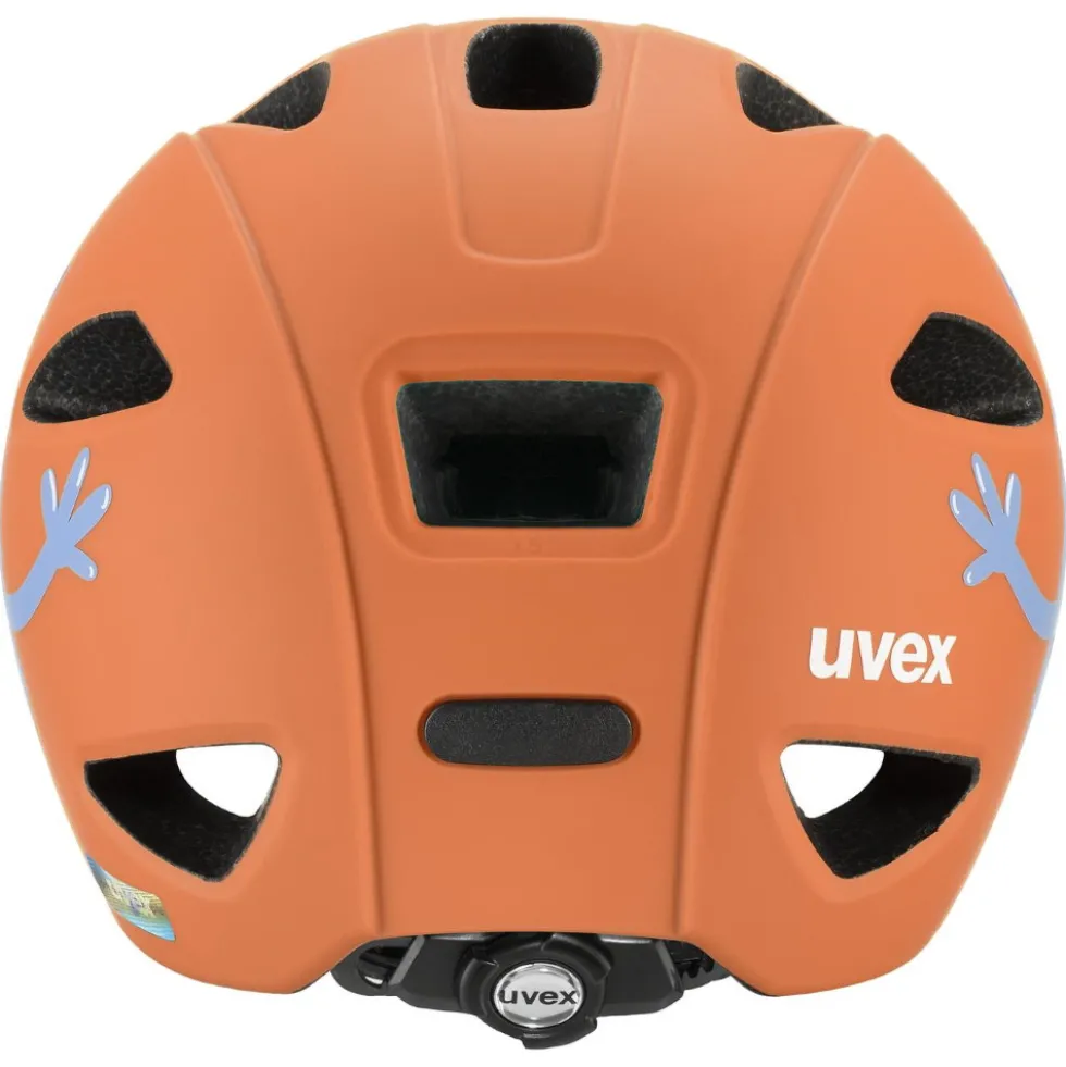 Uvex oyo style Kinder-Fietshelm - monster papaya matt