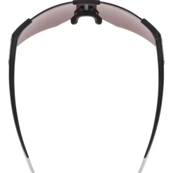 Uvex pace perform CV Bril - black matt/mirror silver colorvision