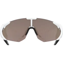 Racefietsbrillen < Uvex pace perform CV Bril - white matt/mirror pink colorvision