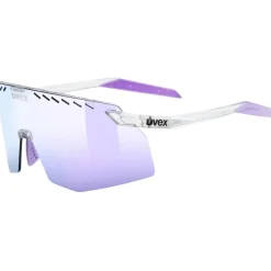 Racefietsbrillen < Uvex pace stage Fietsbril - clear/mirror pink