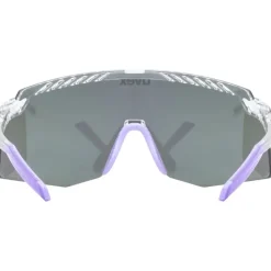 Racefietsbrillen < Uvex pace stage Fietsbril - clear/mirror pink