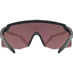 Uvex pace stage s CV Fietsbril - black matt/mirror silver colorvision