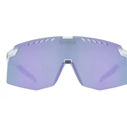 Uvex pace stage s Fietsbril - clear/mirror pink