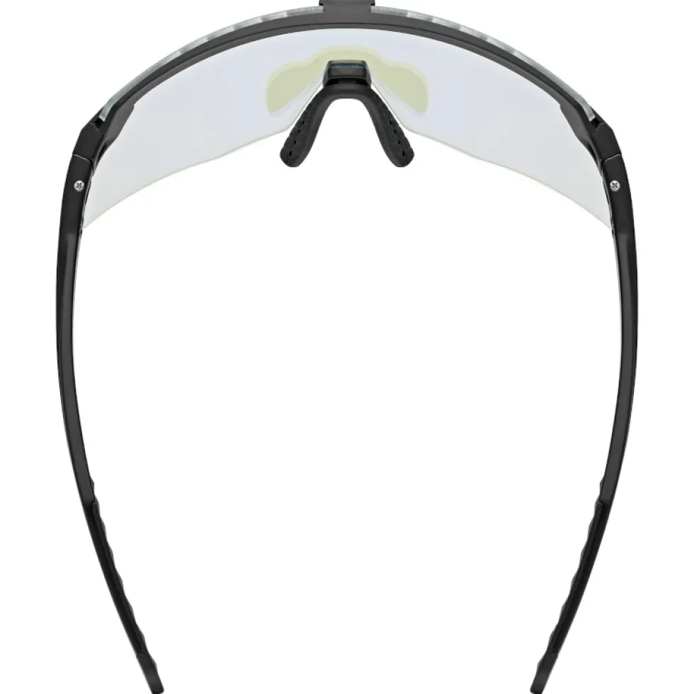 Uvex pace stage s V Bril - black matt/mirror green