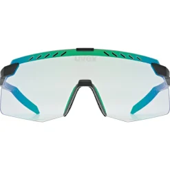 Uvex pace stage s V Bril - black matt/mirror green