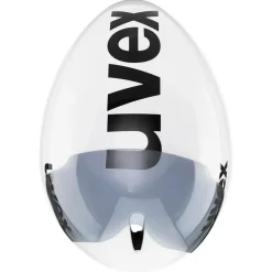 Uvex race 8 Helm - wit-zwart