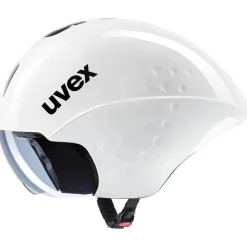 Uvex race 8 Helm - wit-zwart