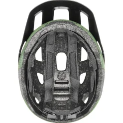 Uvex react jr. Kinder-fietshelm - moss green altimeter matt