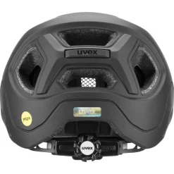 Uvex react jr. MIPS Kinderhelm - zwart mat