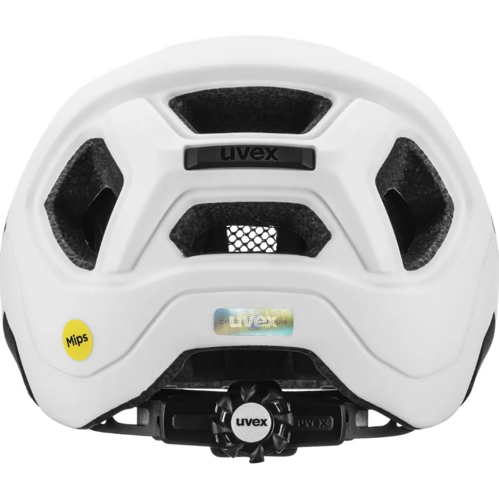 Uvex react jr. MIPS Kinderhelm - wit mat