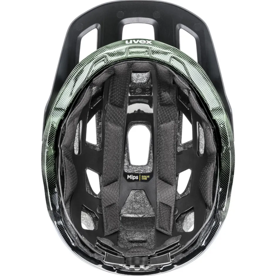 Mtb-Helmen < Uvex react MIPS Fietshelm - moss green-black matt