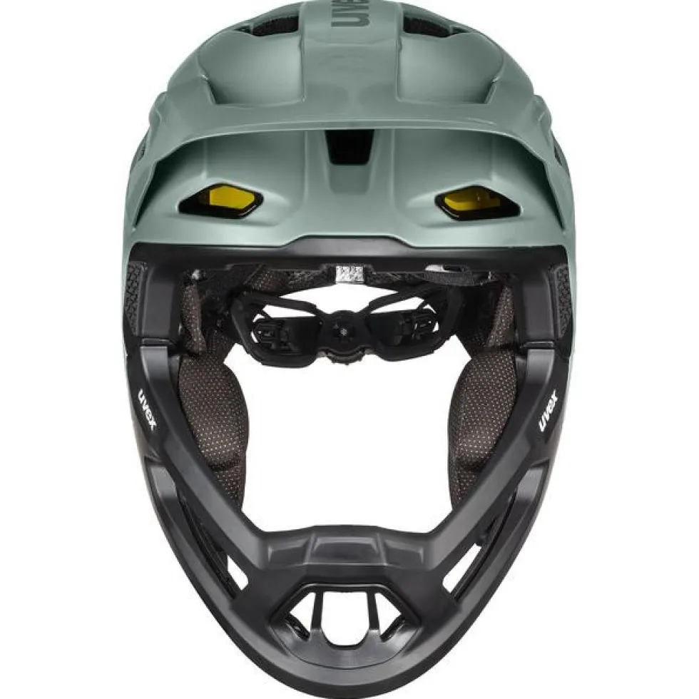 Uvex revolt MIPS Helm - mosgroen-zwart mat
