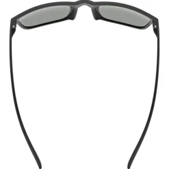 Uvex rookie Kinder Bril - black matt/mirror silver