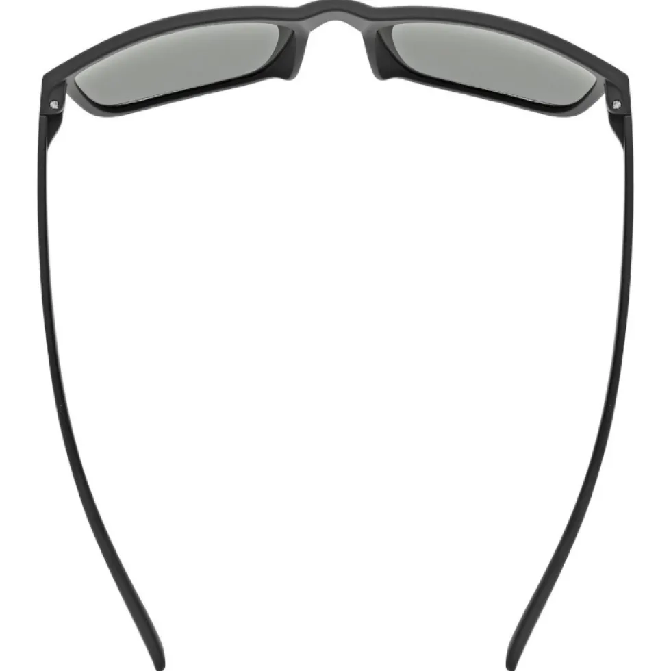 Uvex rookie Kinder Bril - black matt/mirror silver