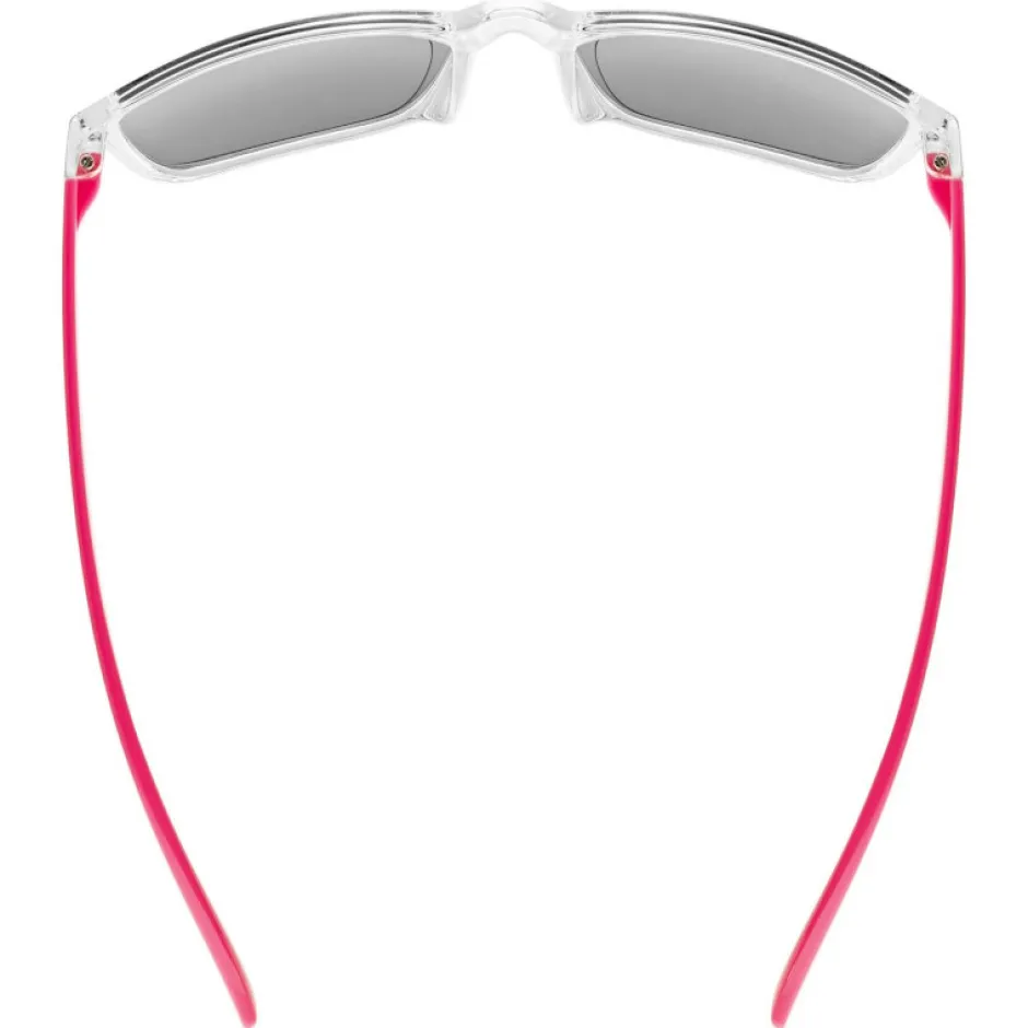 Brillen Kinderen < Uvex rookie Kinder Bril - clear-pink/mirror pink