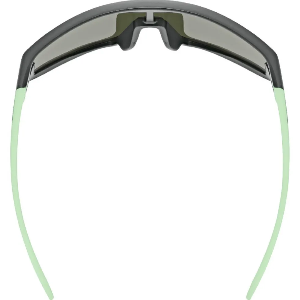 Uvex skyryse jr. Fietsbril kinderen - grey-green mattt/mirror blue