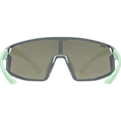 Uvex skyryse jr. Fietsbril kinderen - grey-green mattt/mirror blue