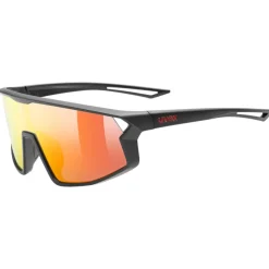 Mtb-Brillen|Racefietsbrillen < Uvex skyryse jr. Fietsbril kinderen - black mattt/mirror red