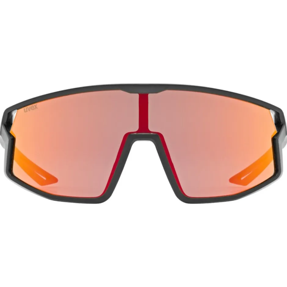Mtb-Brillen|Racefietsbrillen < Uvex skyryse jr. Fietsbril kinderen - black mattt/mirror red