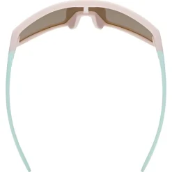 Uvex skyryse jr. Fietsbril kinderen - pink-green mattt/mirror pink